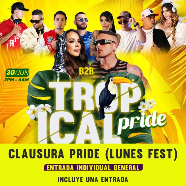 CLAUSURA PRIDE LUNES FEST