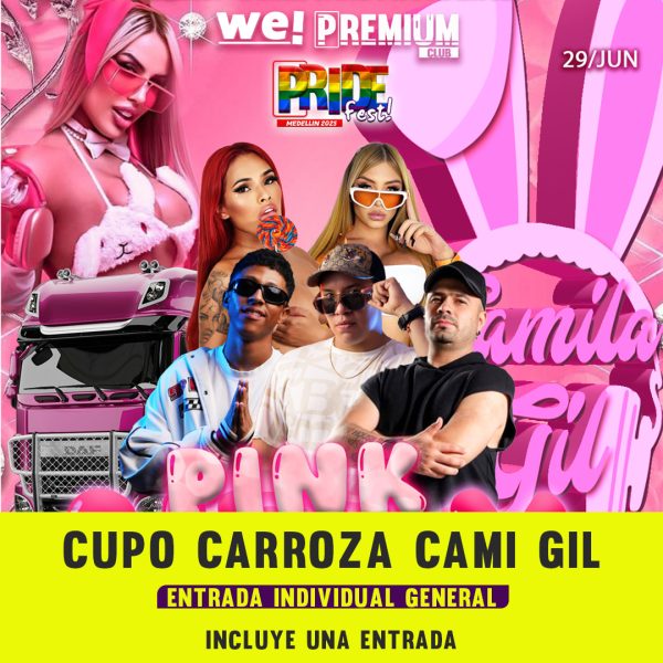 CUPO CARROZA CAMI GIL BUNNY