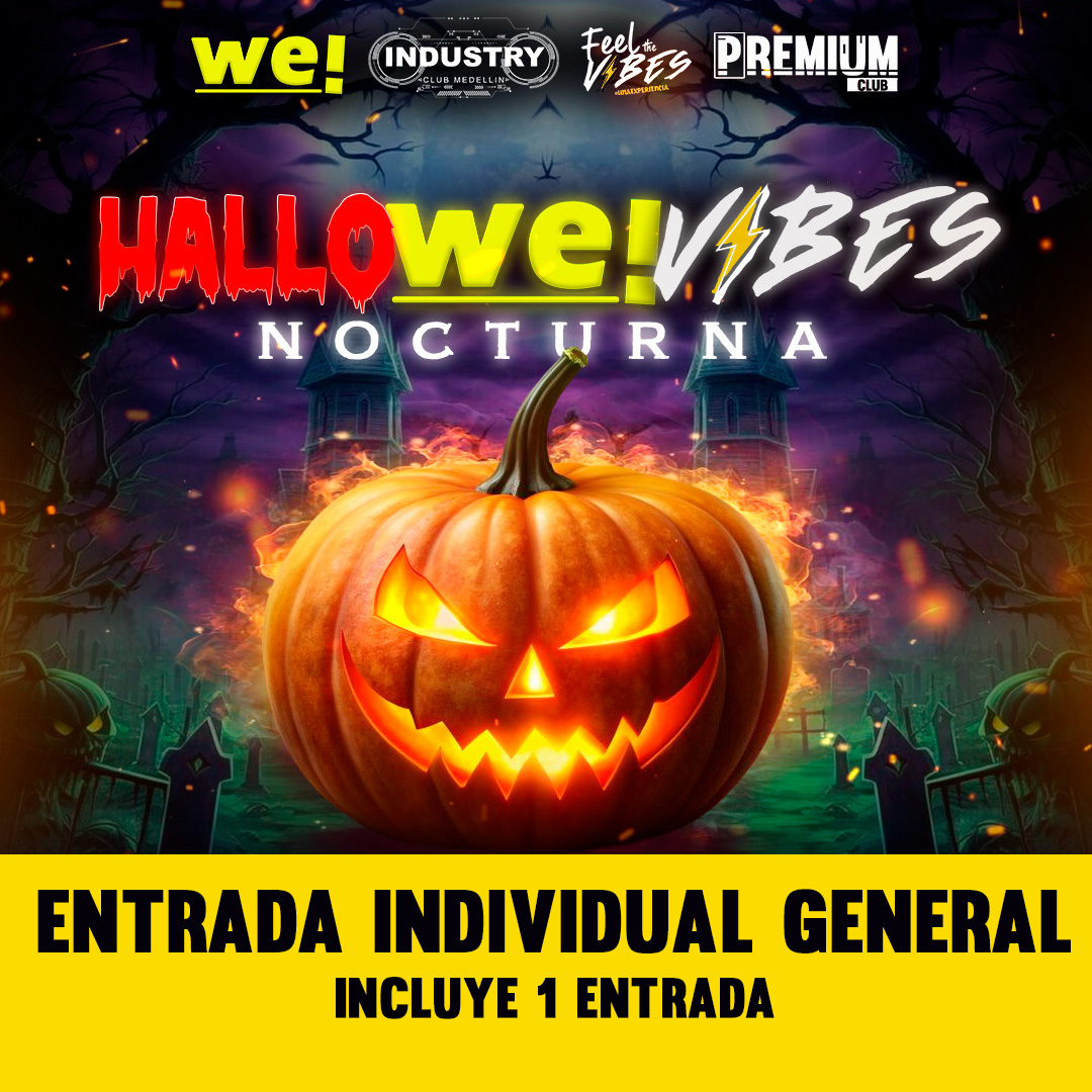 ENTRADA INDIVIDUAL - HALLO WE! VIBES