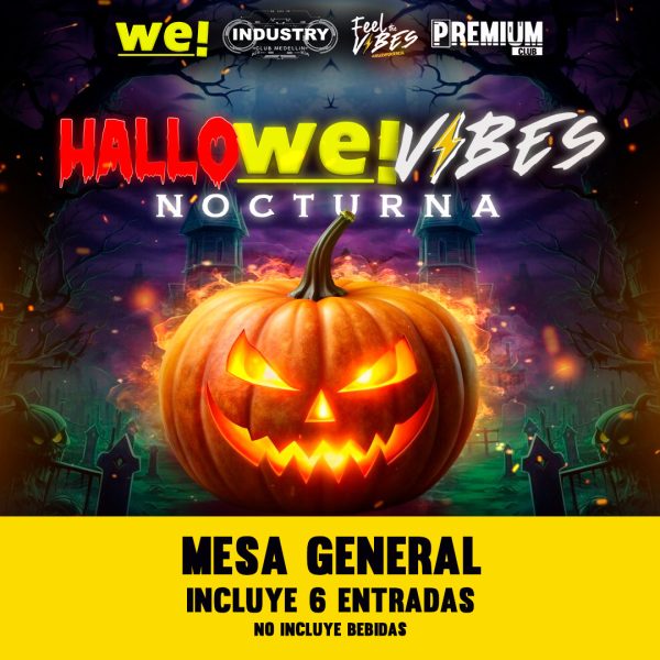 MESA GENERAL - HALLO WE! VIBES
