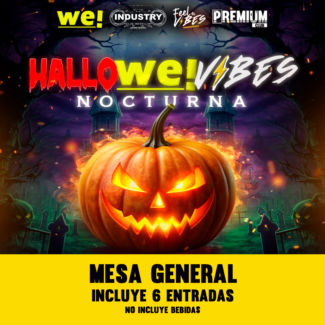 MESA GENERAL - HALLO WE! VIBES