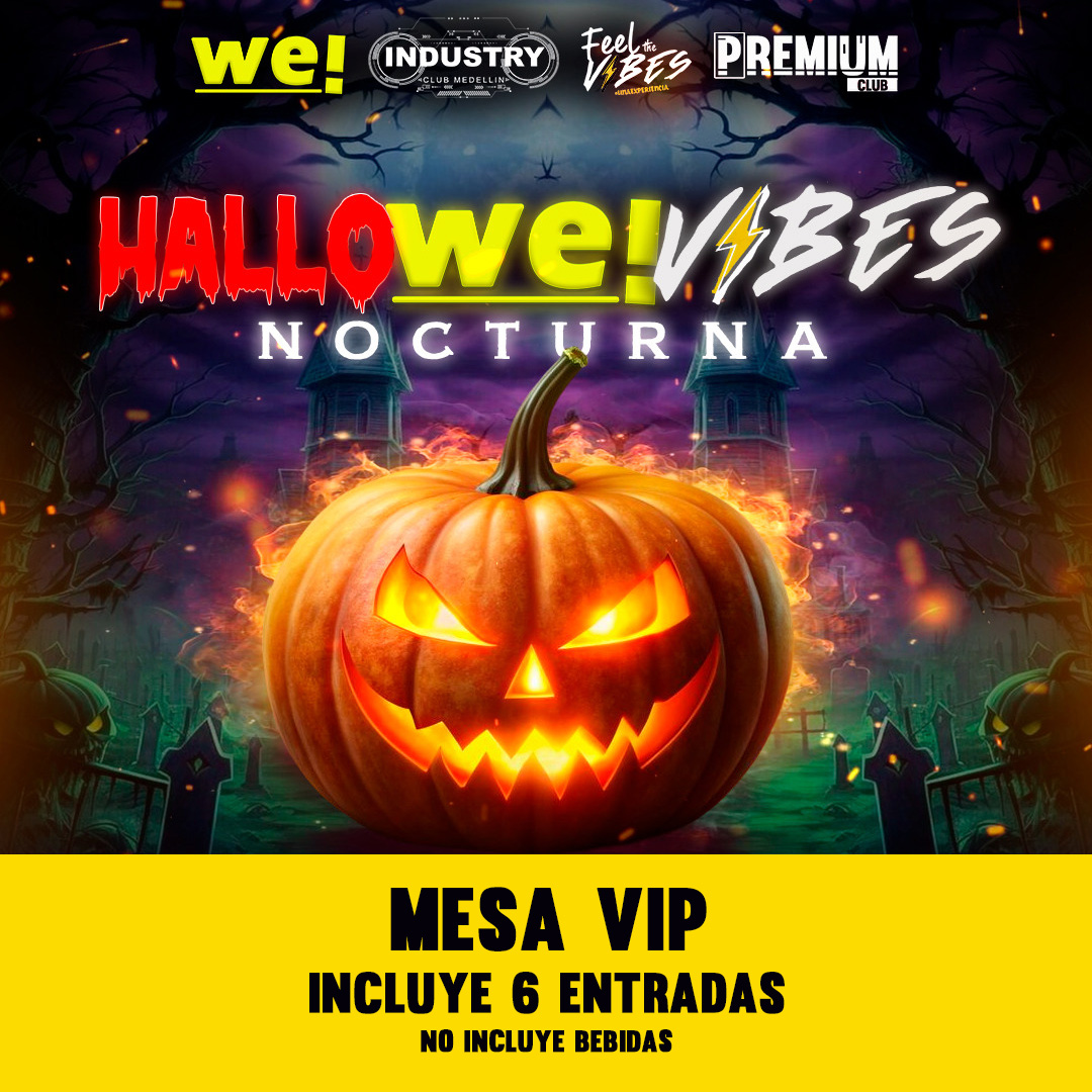 MESA VIP - HALLO WE! VIBES