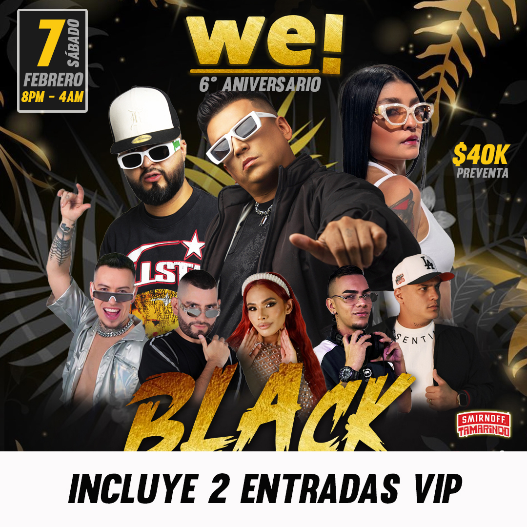 ANIVERSARIO WE! VIP (2X1)